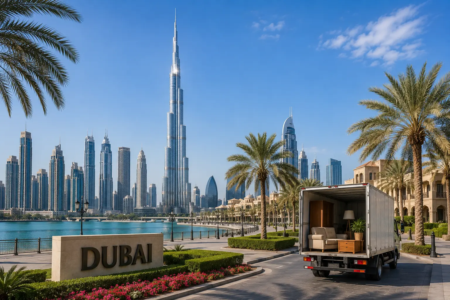 شراء الأثاث المستعمل في دبي واستلامه من موقع العميل