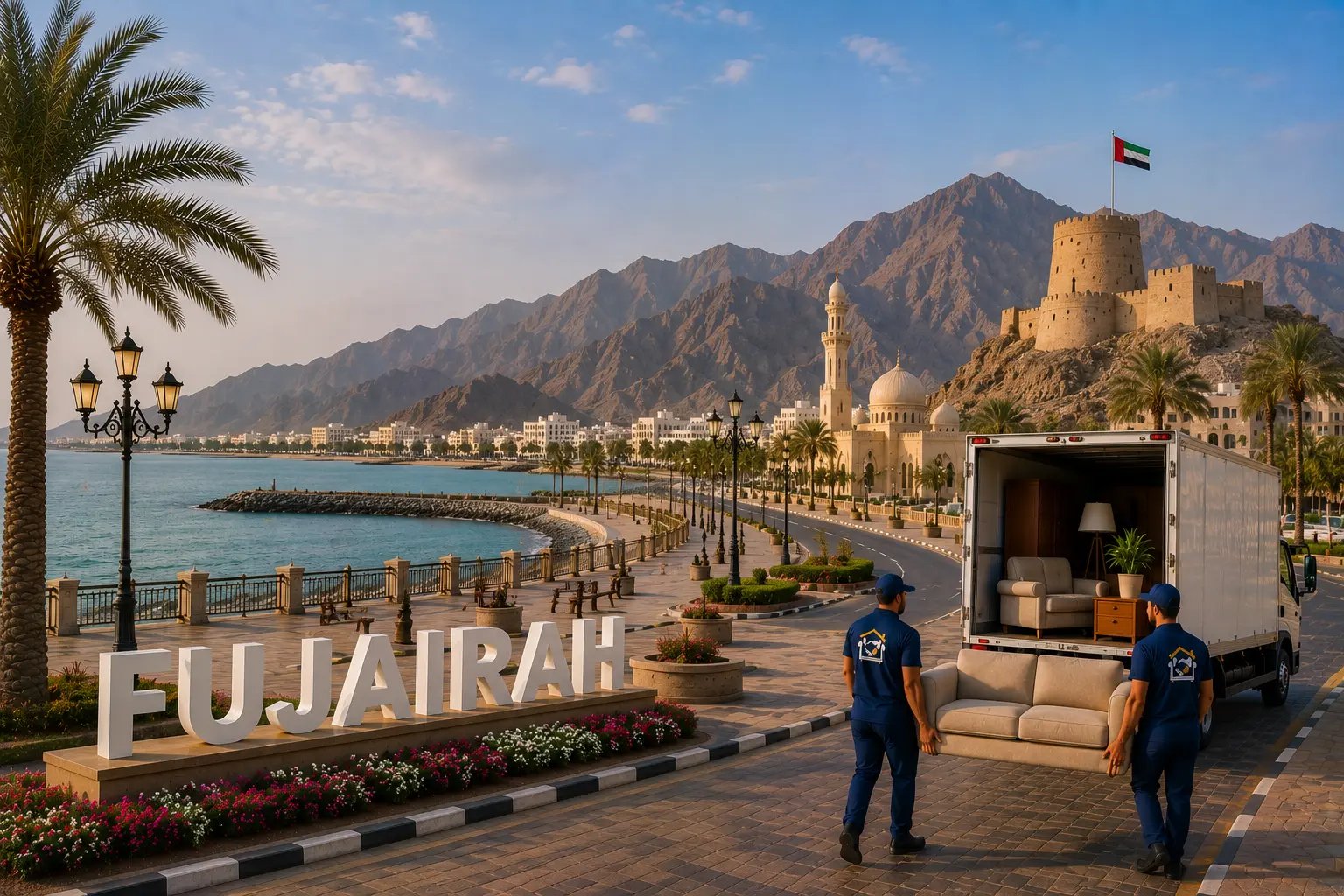 شراء الأثاث المستعمل في الفجيرة واستلامه من موقع العميل
